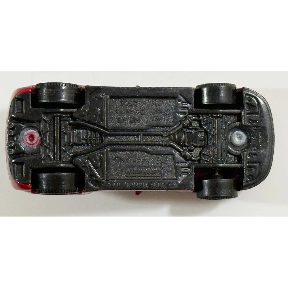 Hot Wheels Corvette ZR1 Kids 1:64 Red Die-Cast Toy Car 2008 Mattel